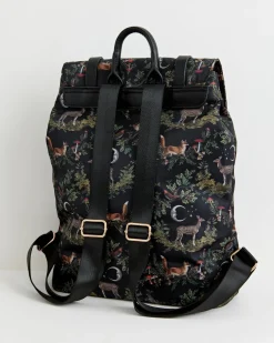 Work Bags|Backpacks-Fable England A Night's Tale Woodland Backpack - Midnight