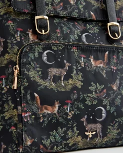 Work Bags|Backpacks-Fable England A Night's Tale Woodland Backpack - Midnight