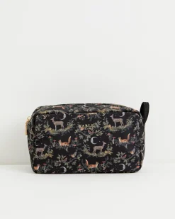 Makeup Bags-Fable England A Night's Tale Woodland Pouch Black