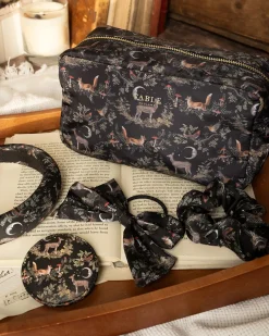 Makeup Bags-Fable England A Night's Tale Woodland Pouch Black