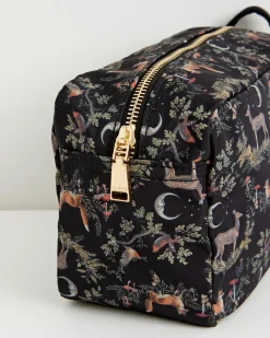 Makeup Bags-Fable England A Night's Tale Woodland Pouch Black