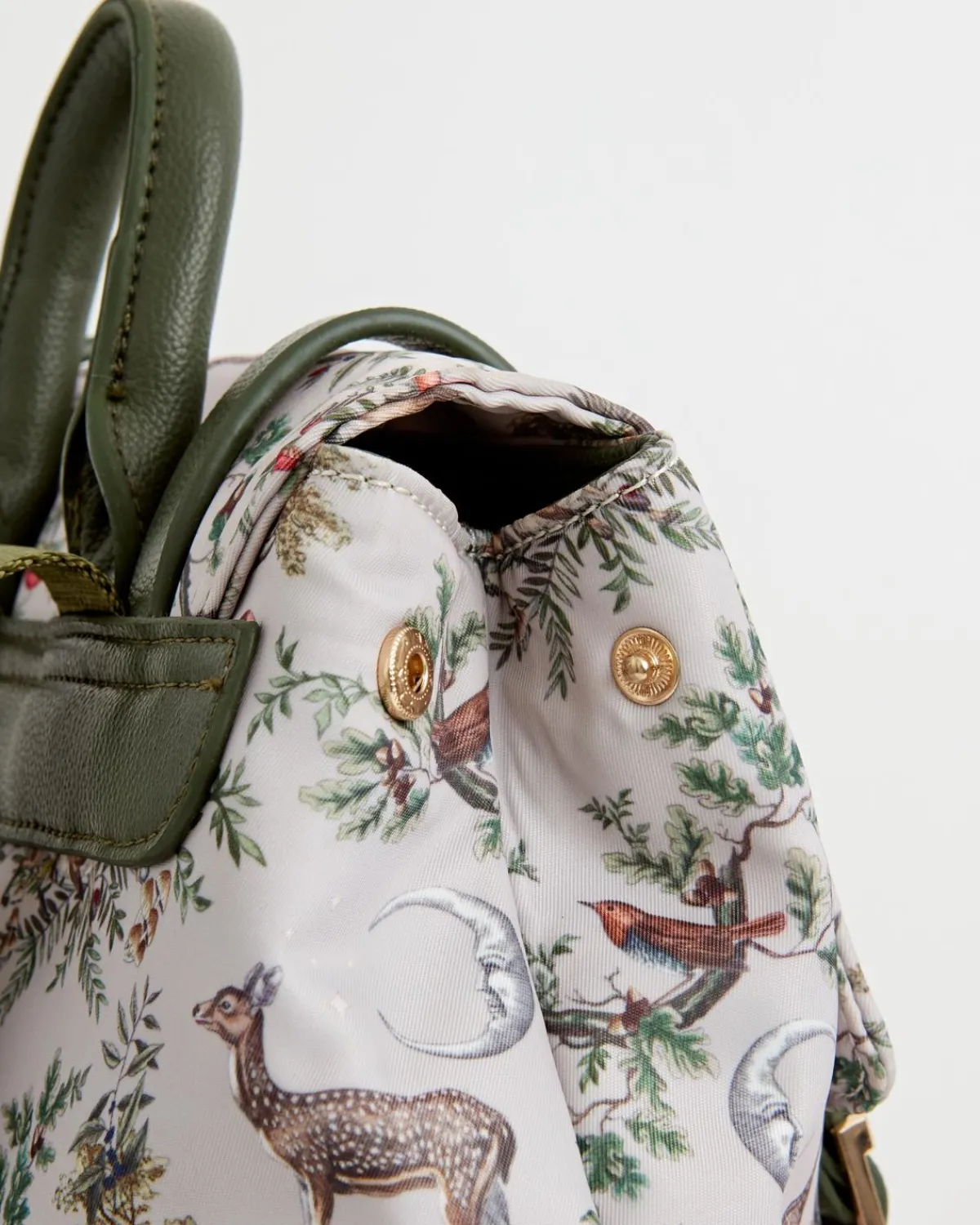 Backpacks-Fable England A Night's Tale Woodland Small Backpack - Crystal Grey
