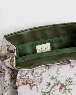 Backpacks-Fable England A Night's Tale Woodland Small Backpack - Crystal Grey