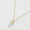 Necklaces-Fable England Acorn Pearl Necklace