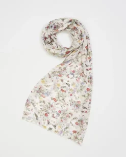Lightweight Scarves-Fable England Alice Garden Lightweight Scarf