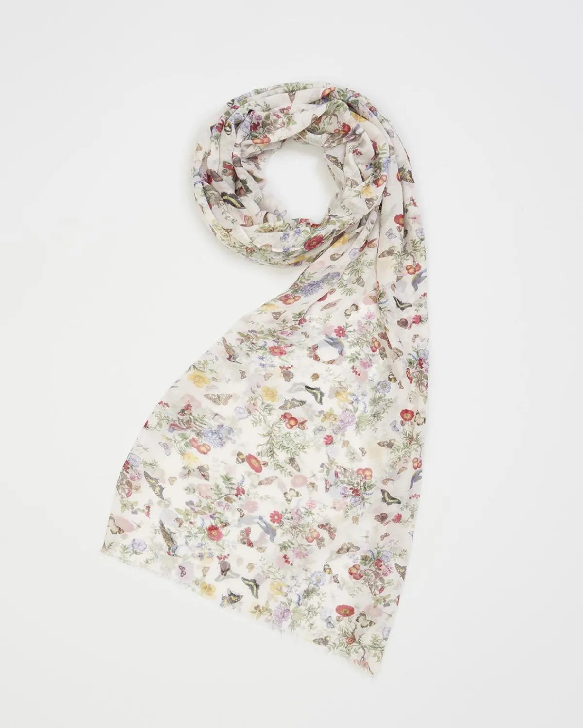 Lightweight Scarves-Fable England Alice Garden Lightweight Scarf