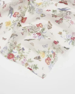 Lightweight Scarves-Fable England Alice Garden Lightweight Scarf