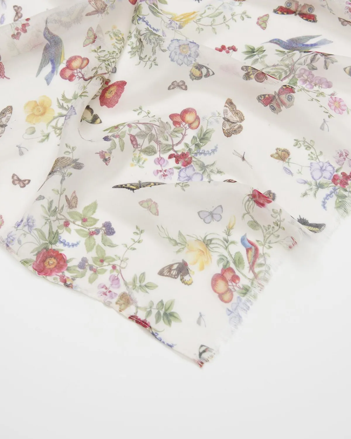 Lightweight Scarves-Fable England Alice Garden Lightweight Scarf