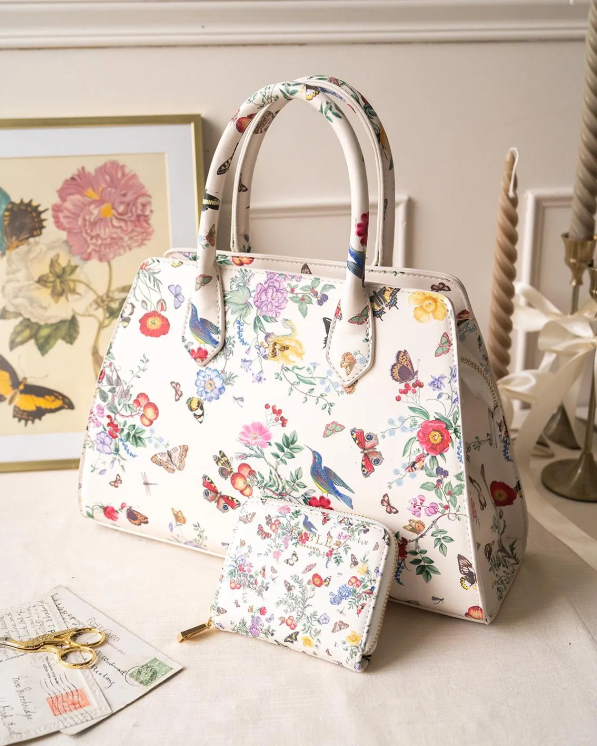 Purses-Fable England Alice Garden Small Purse
