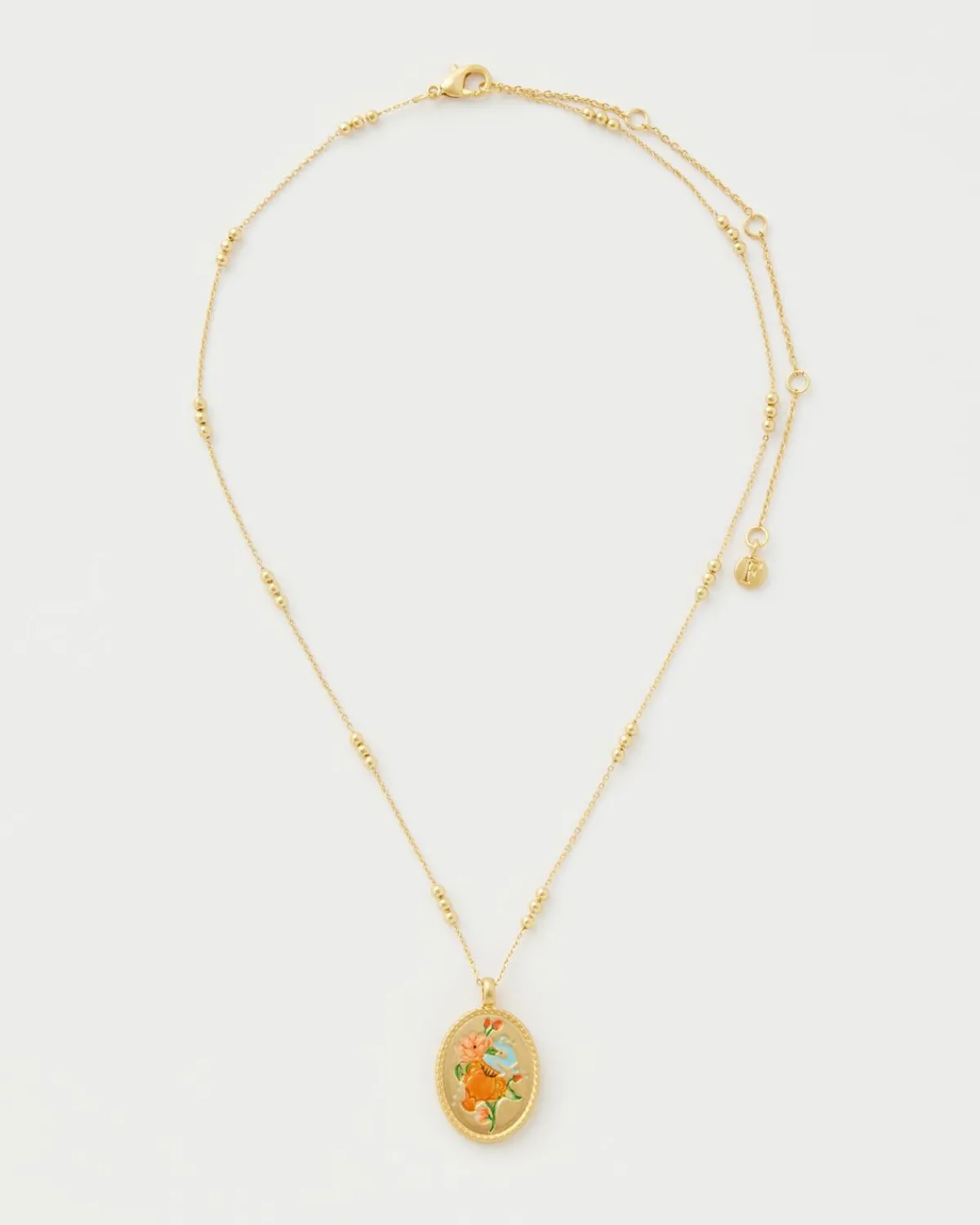 Zodiac Collection|Necklaces-Fable England Aquarius Zodiac Necklace