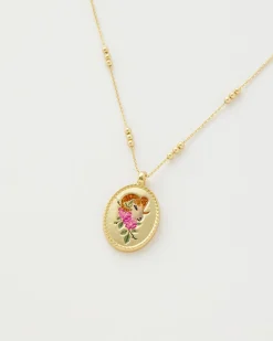 Zodiac Collection|Necklaces-Fable England Aries Zodiac Necklace