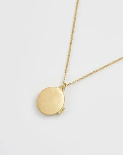 Lockets|Necklaces-Fable England Blue Tit Locket Necklace