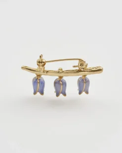 Pins & Brooches-Fable England Bluebell Pin