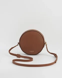 Cross Body Bags|Embroidered Bags-Fable England Bumble Circle Bag