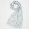 Lightweight Scarves-Fable England Bunny Blues Lightweight Scarf