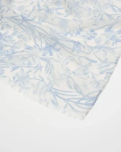 Lightweight Scarves-Fable England Bunny Blues Lightweight Scarf
