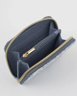 Purses-Fable England Bunny Blues Small Wallet