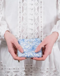 Purses-Fable England Bunny Blues Small Wallet