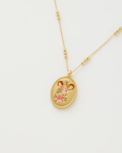 Zodiac Collection|Necklaces-Fable England Capricorn Zodiac Necklace