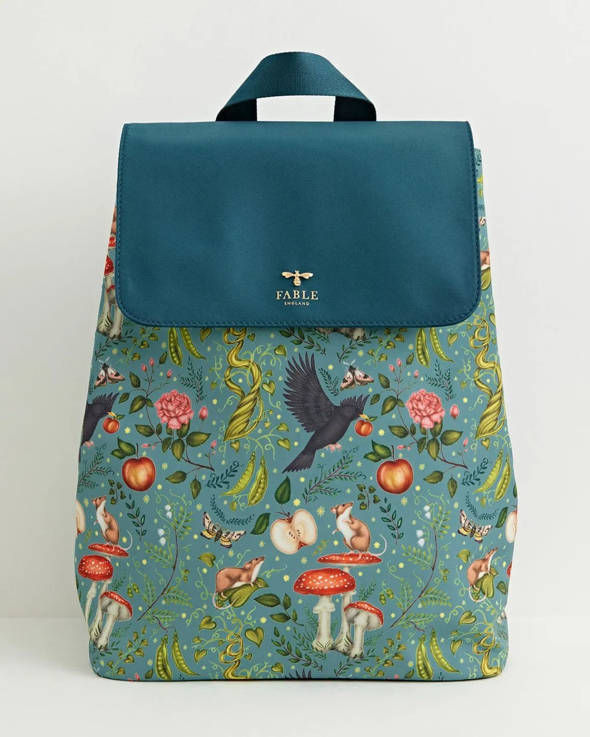 Work Bags|Backpacks-Fable England Catherine Rowe Into The Woods Backpack - Teal
