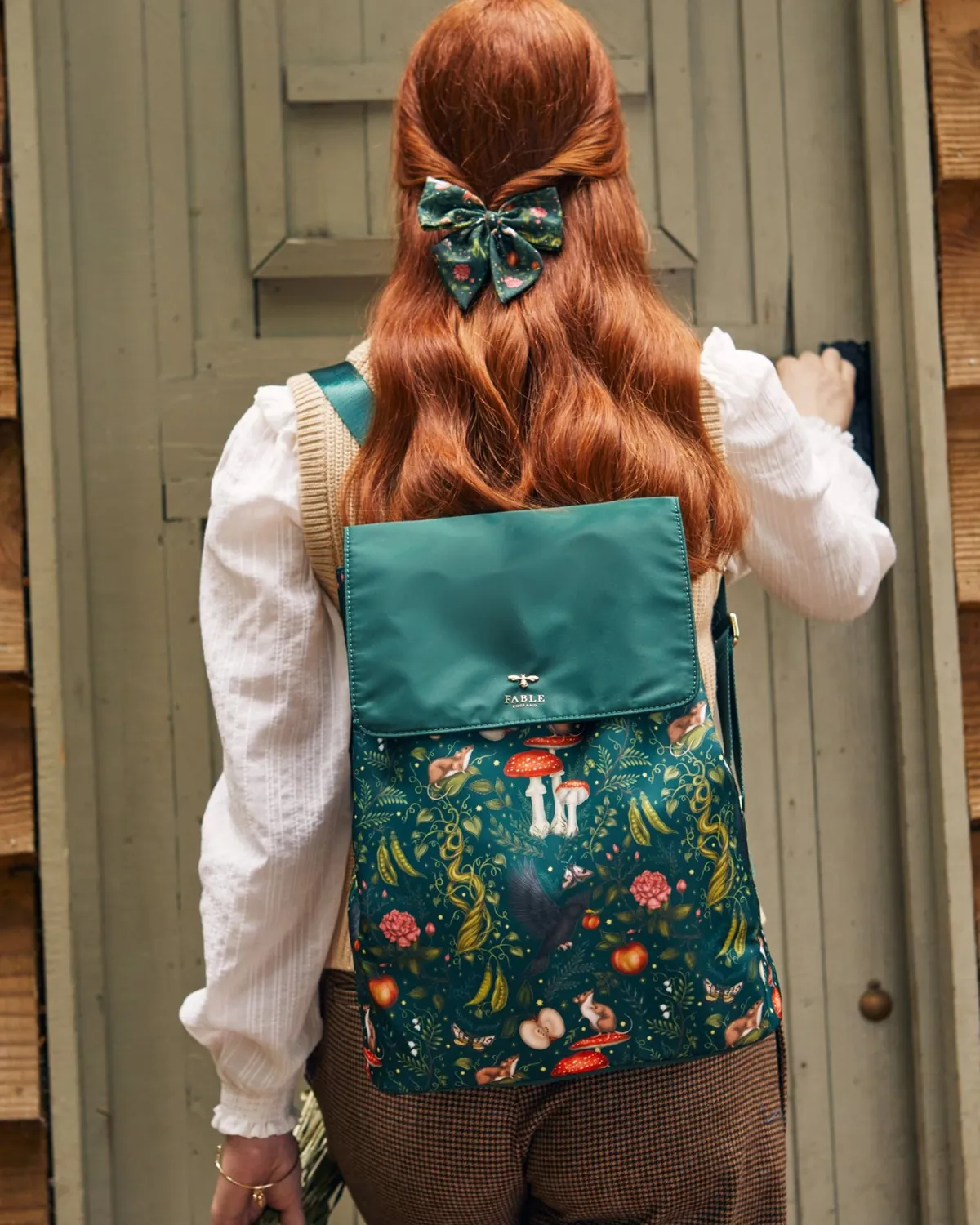 Backpacks|Weekend Bags-Fable England Catherine Rowe Into The Woods Backpack - Green