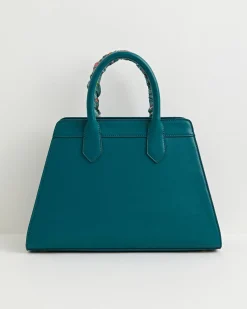 Tote Bags|Cross Body Bags-Fable England Catherine Rowe Into The Woods Tote - Teal