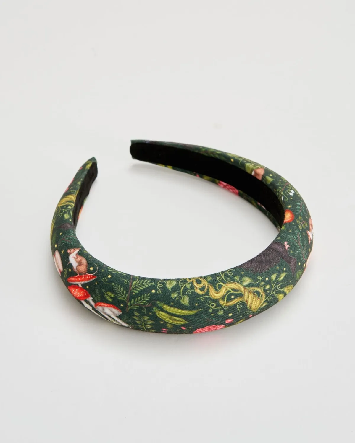 Hair Accessories-Fable England Catherine Rowe Into the Woods Green Headband