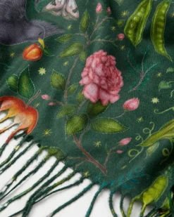 Winter Scarves-Fable England Catherine Rowe Into The Woods Scarf