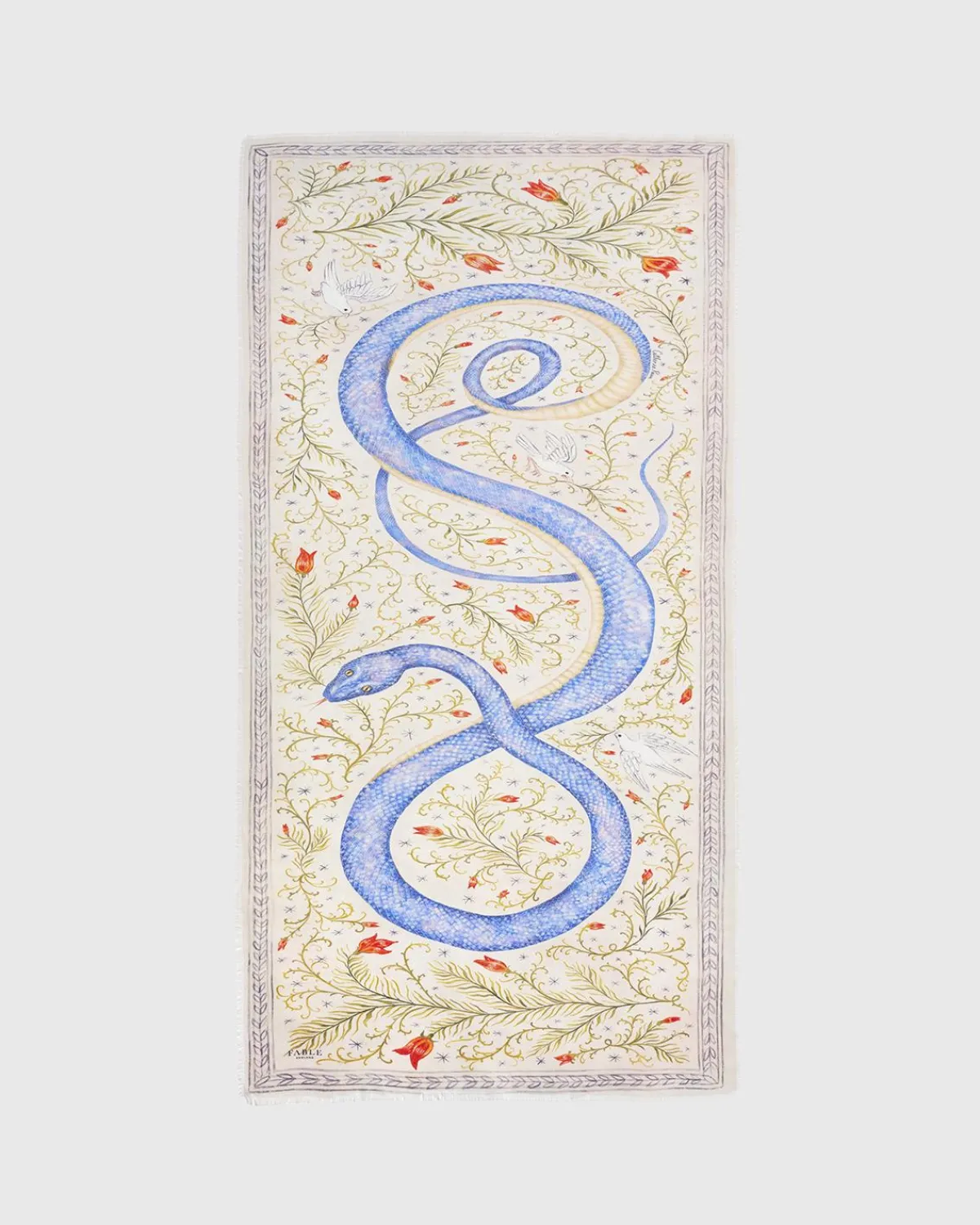 Lightweight Scarves-Fable England Catherine Rowe x Celestial Snake Lightweight Scarf