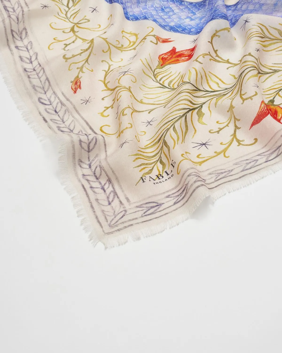 Lightweight Scarves-Fable England Catherine Rowe x Celestial Snake Lightweight Scarf