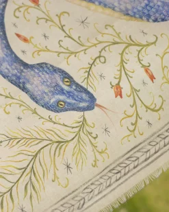 Lightweight Scarves-Fable England Catherine Rowe x Celestial Snake Lightweight Scarf