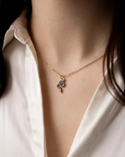 Necklaces-Fable England Celestial Snake Necklace