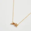 Necklaces-Fable England Cozy Bunny Charm Necklace