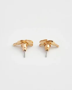 Earrings-Fable England Cozy Bunny Stud Earrings
