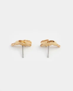 Earrings-Fable England Cozy Bunny Stud Earrings