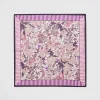 Square Scarves-Fable England Deco Bloom Large Square Scarf