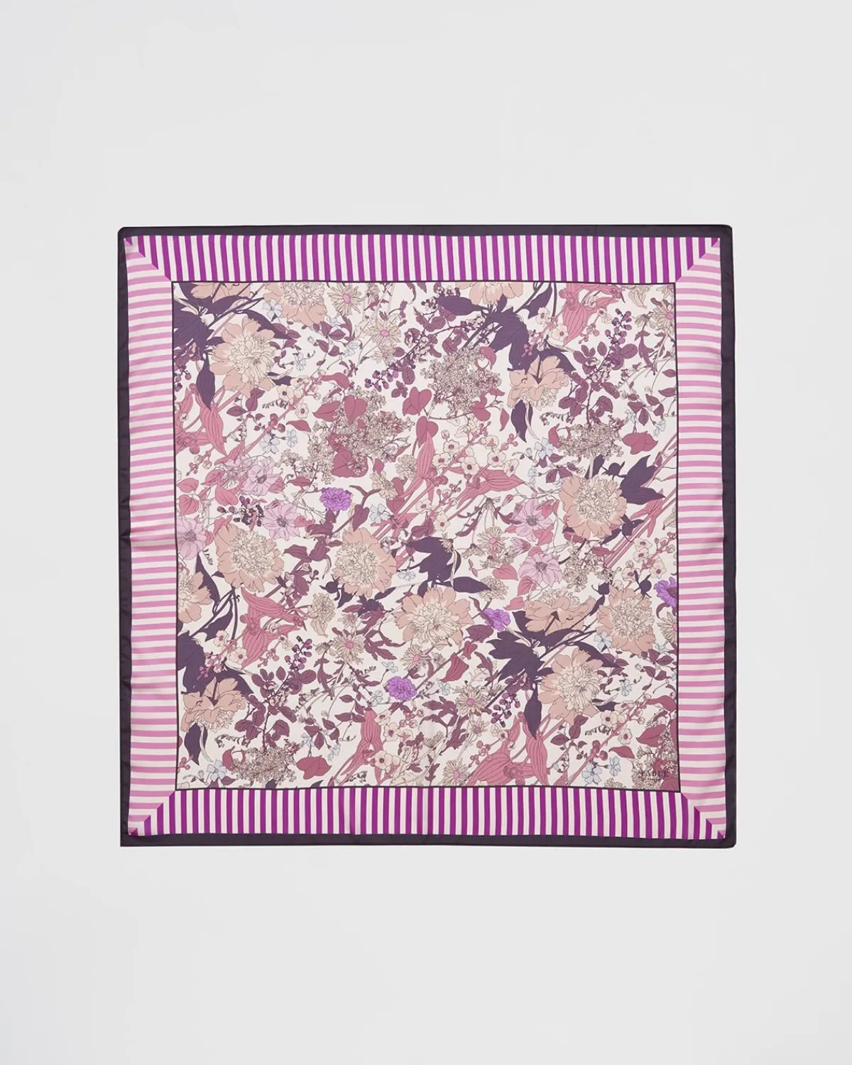 Square Scarves-Fable England Deco Bloom Large Square Scarf