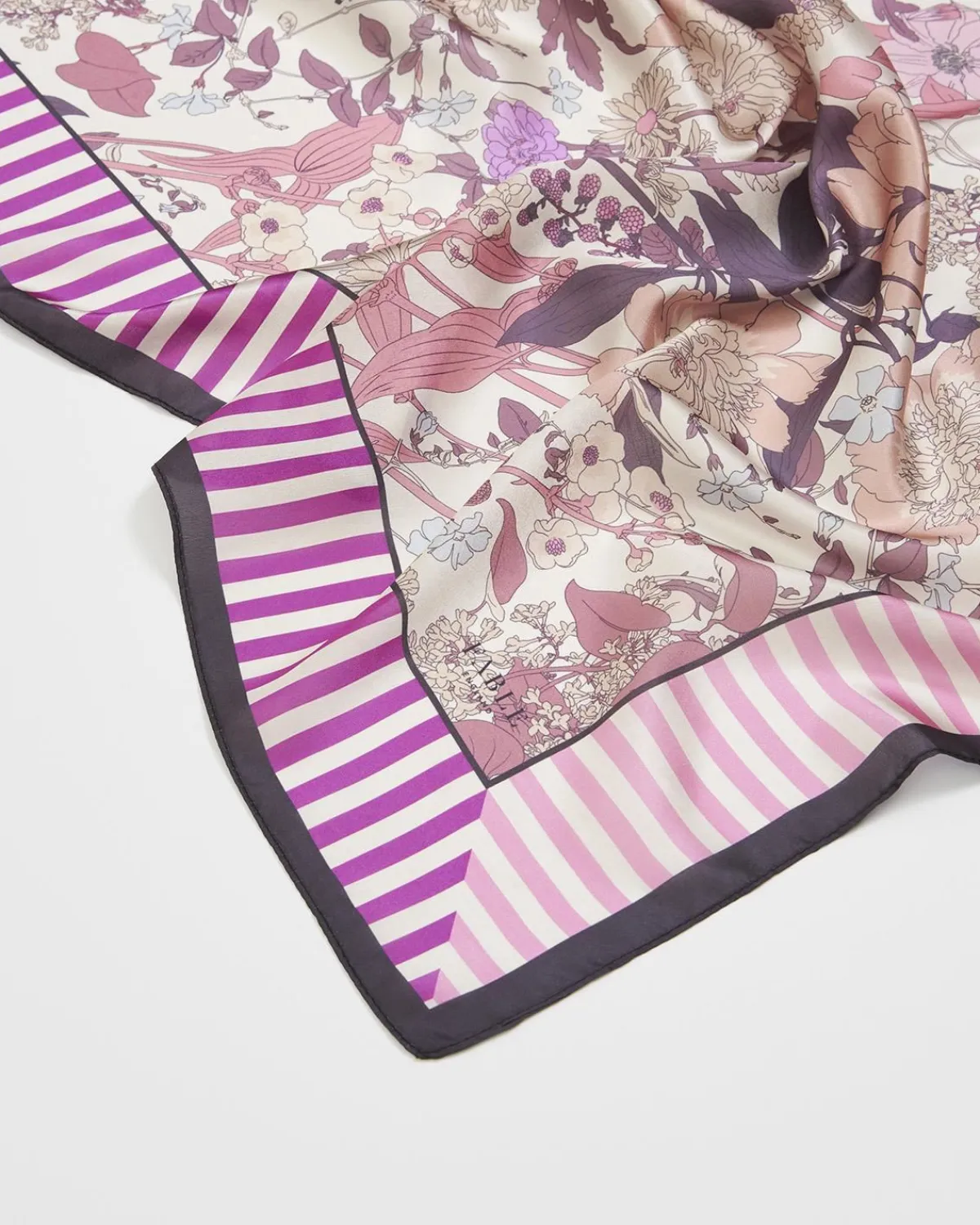Square Scarves-Fable England Deco Bloom Large Square Scarf