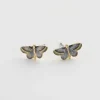 Earrings-Fable England Deco Butterfly Stud Earrings