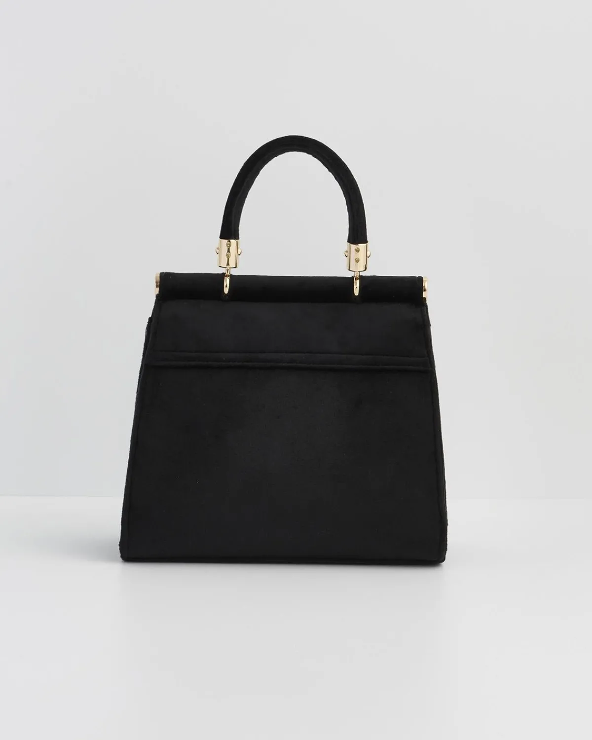 Bracelets & Bangles|Cross Body Bags-Fable England Deer & Moon Embroidered Black Velvet Tote
