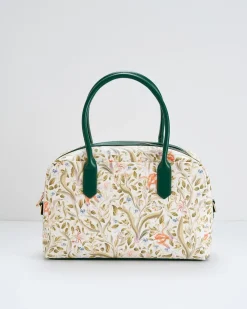 Shoulder Bags-Fable England Eloise Bag Iris Green