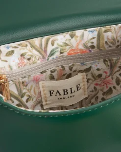 Shoulder Bags-Fable England Eloise Bag Iris Green