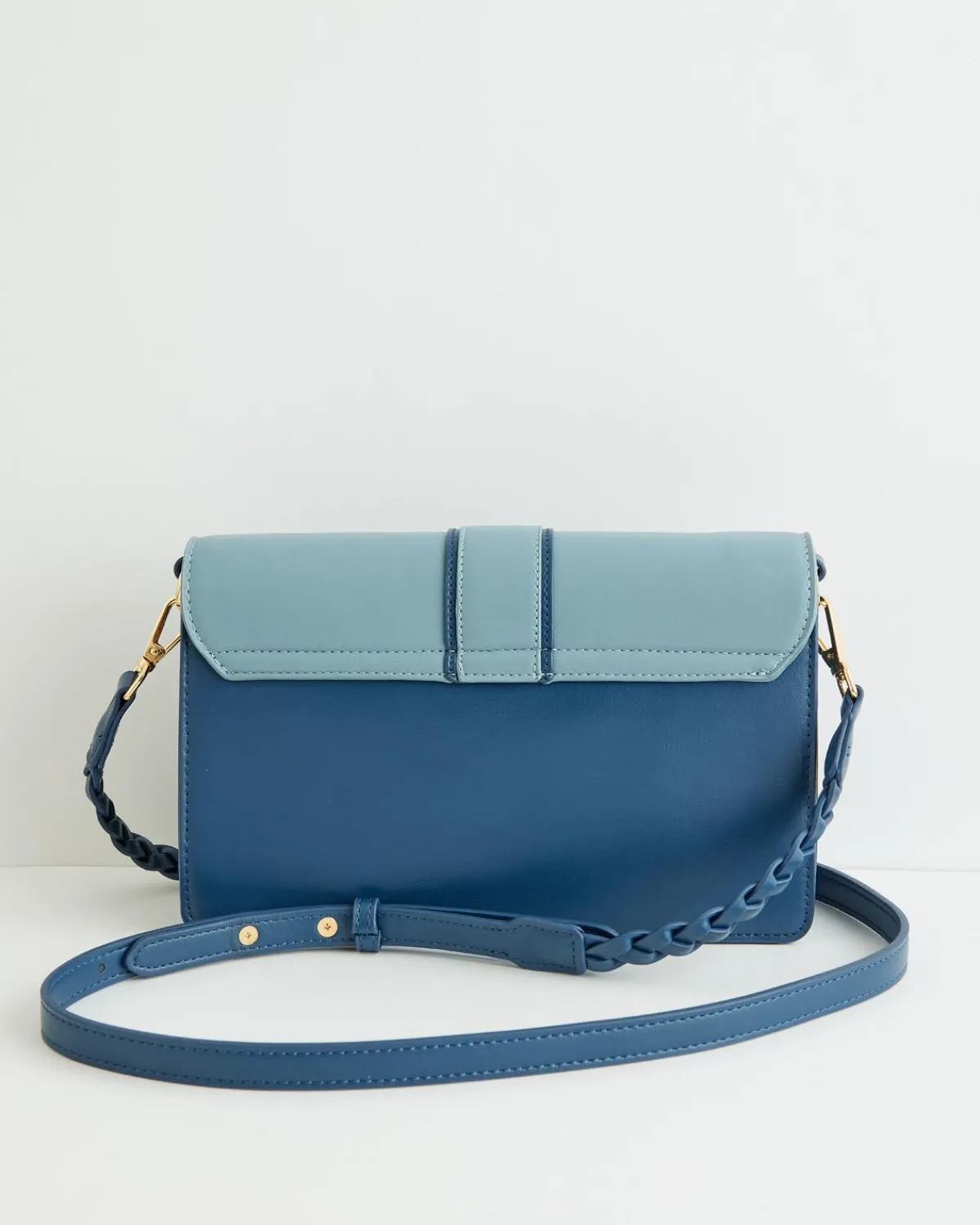 Embroidered Bags-Fable England Embroidered Kingfisher Blue Cross Body Bag
