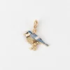 The Fable Charm Collection-Fable England Enamel Blue Tit Charm