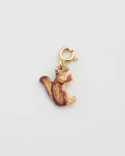 The Fable Charm Collection-Fable England Enamel Cheeky Squirrel Charm