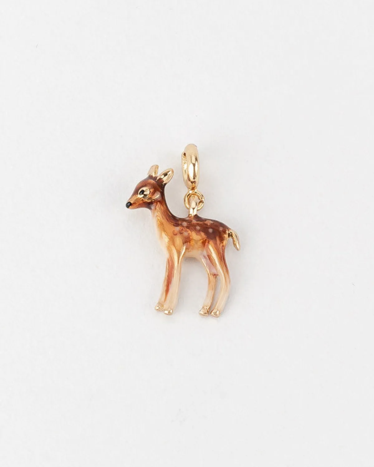 The Fable Charm Collection-Fable England Enamel Fawn Charm