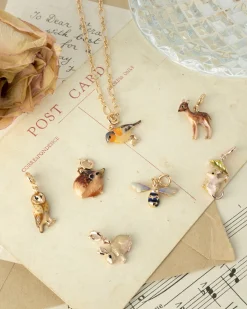 The Fable Charm Collection-Fable England Enamel Fawn Charm