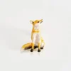 Pins & Brooches-Fable England Enamel Fox Brooch