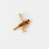 The Fable Charm Collection-Fable England Enamel Robin Charm