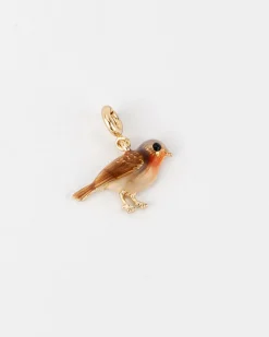 The Fable Charm Collection-Fable England Enamel Robin Charm